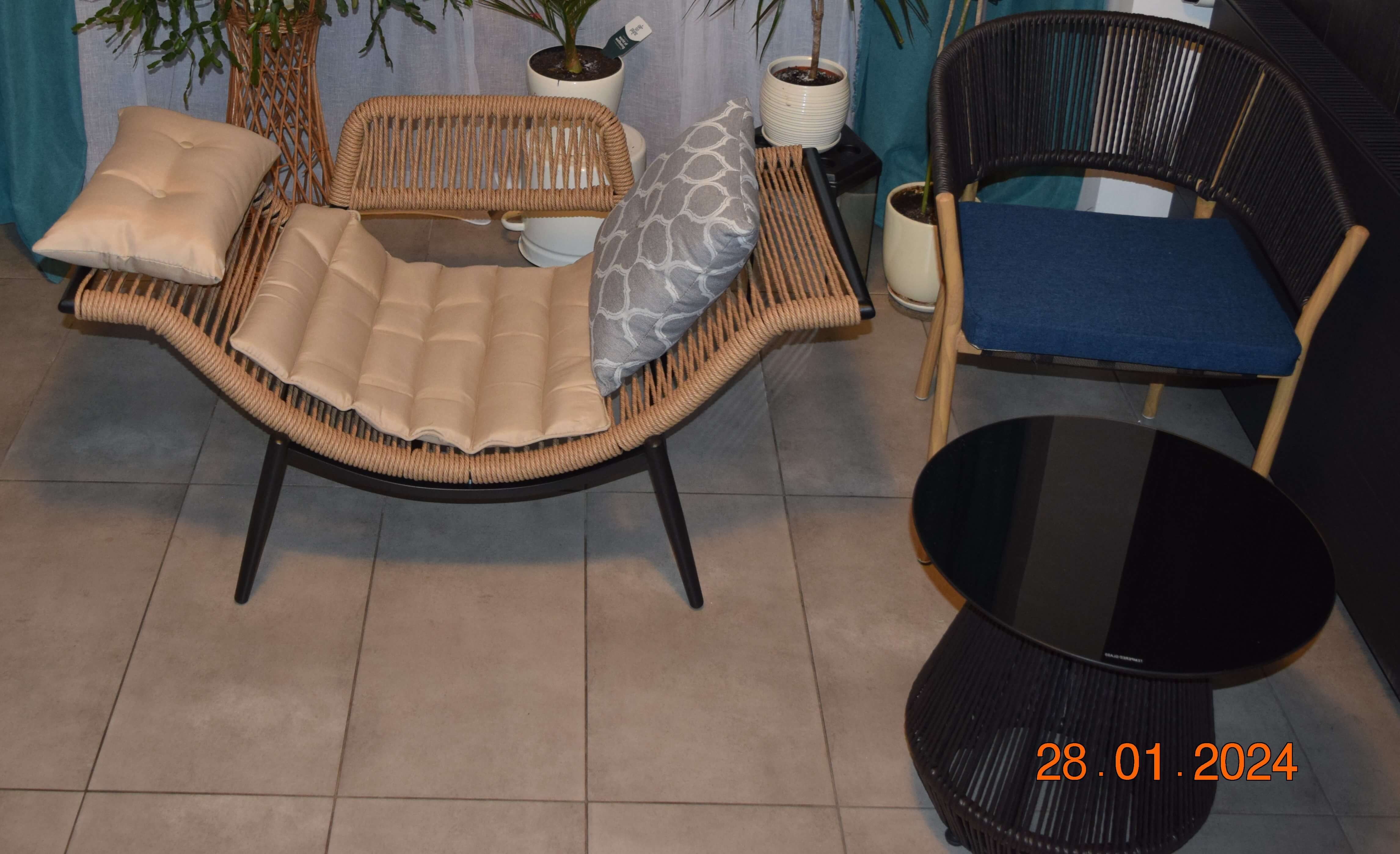 meble ogrodowe wypoczynkowy fotel leżak ogrodowy 650 zł